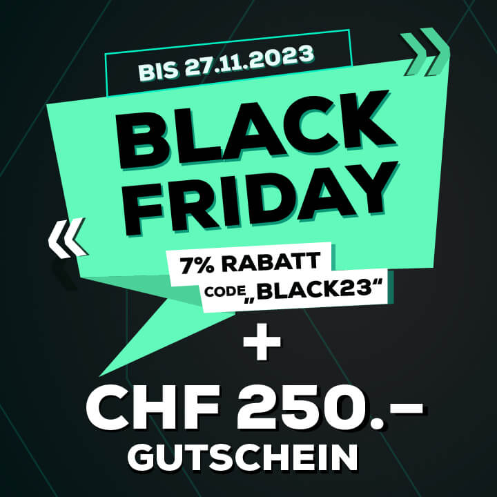 Black Friday Aktion 2023: 7 % Rabatt auf alle Sprachkurse und CHF 250.- Gutschein